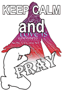 Keep calm and pray